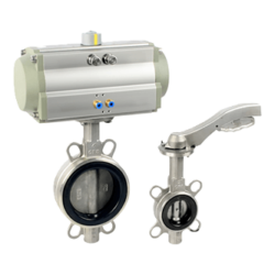 D71Wafer type butterfly valve