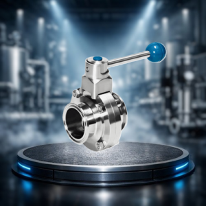 Clamp end butterfly Valve