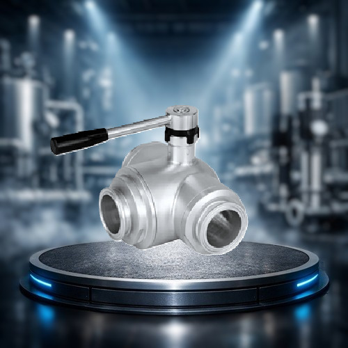 Three - way ball Valve