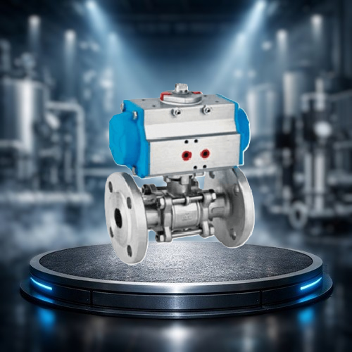 Three-Piece Model Flanged Ball Valve